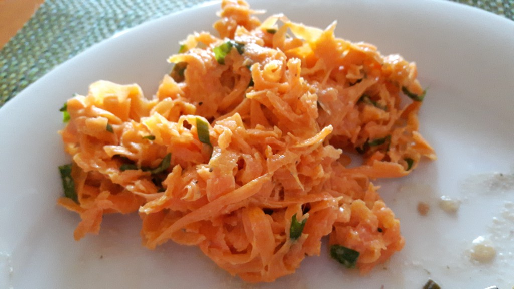 Karottensalat mit Bärlauch von Moni